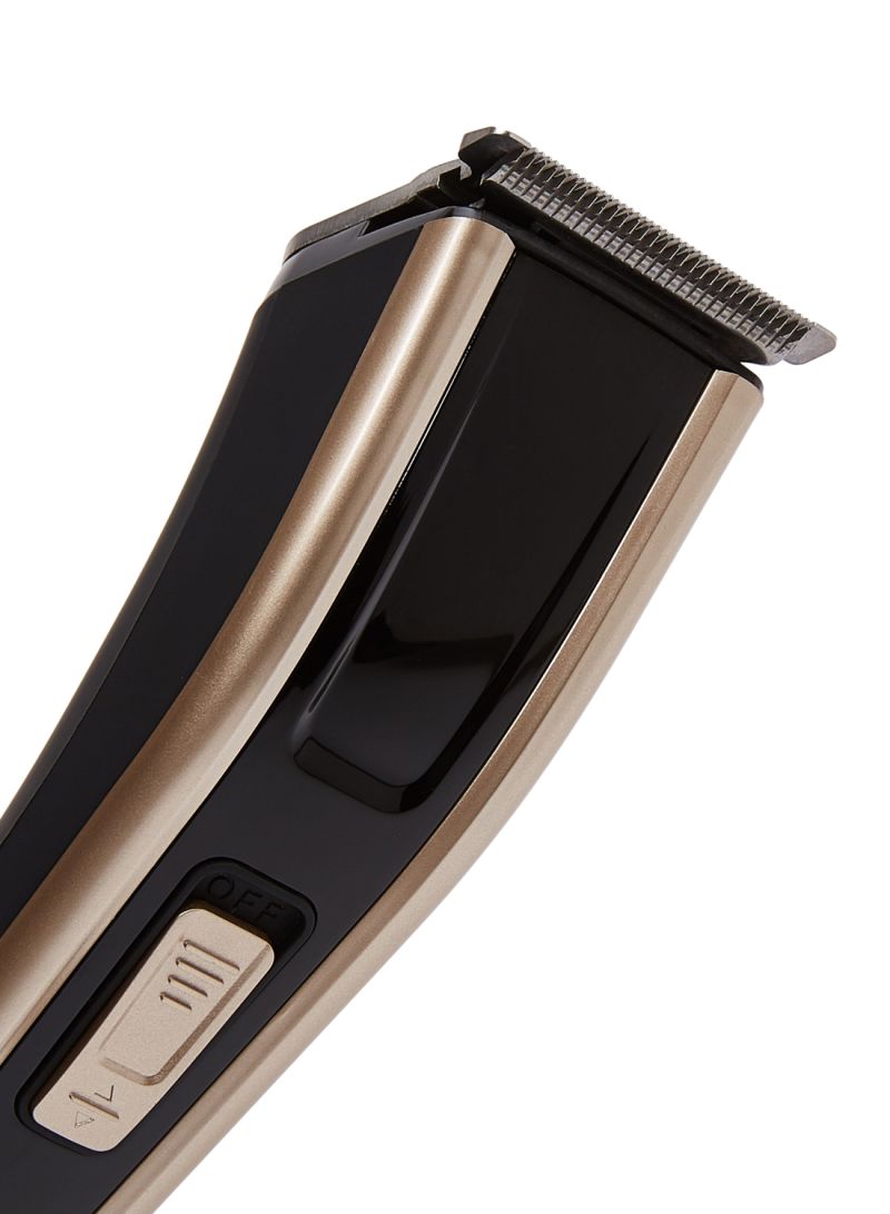 Rechargeable Hair Trimmer Black & Gold